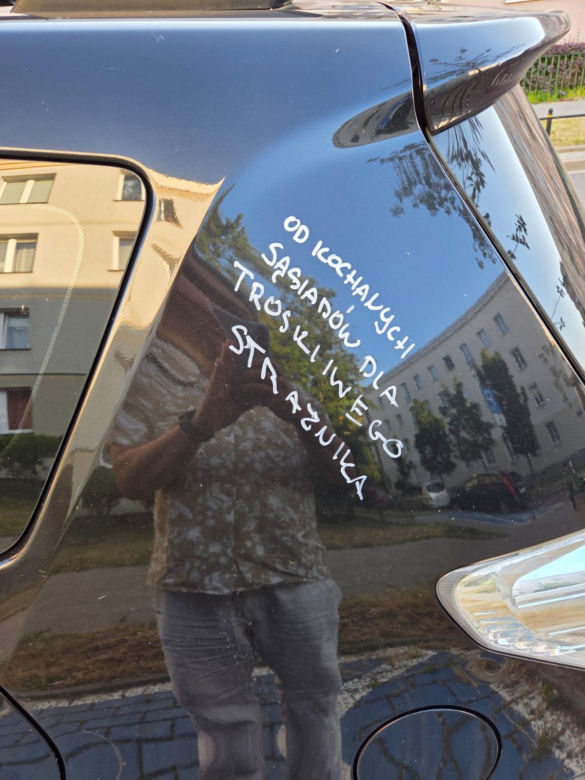 Uszkodził samochód rodziców niepełnosprawnej Debory