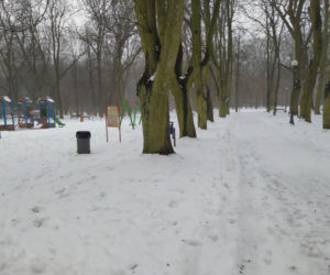 Gdzie mieścił się kiedyś letni teatr? Siedlecki park Aleksandria sto lat temu i w pierwszym tygodniu stycznia 2021: