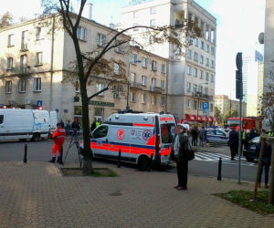 WARSZAWA: Osunięcie ziemi w metrze