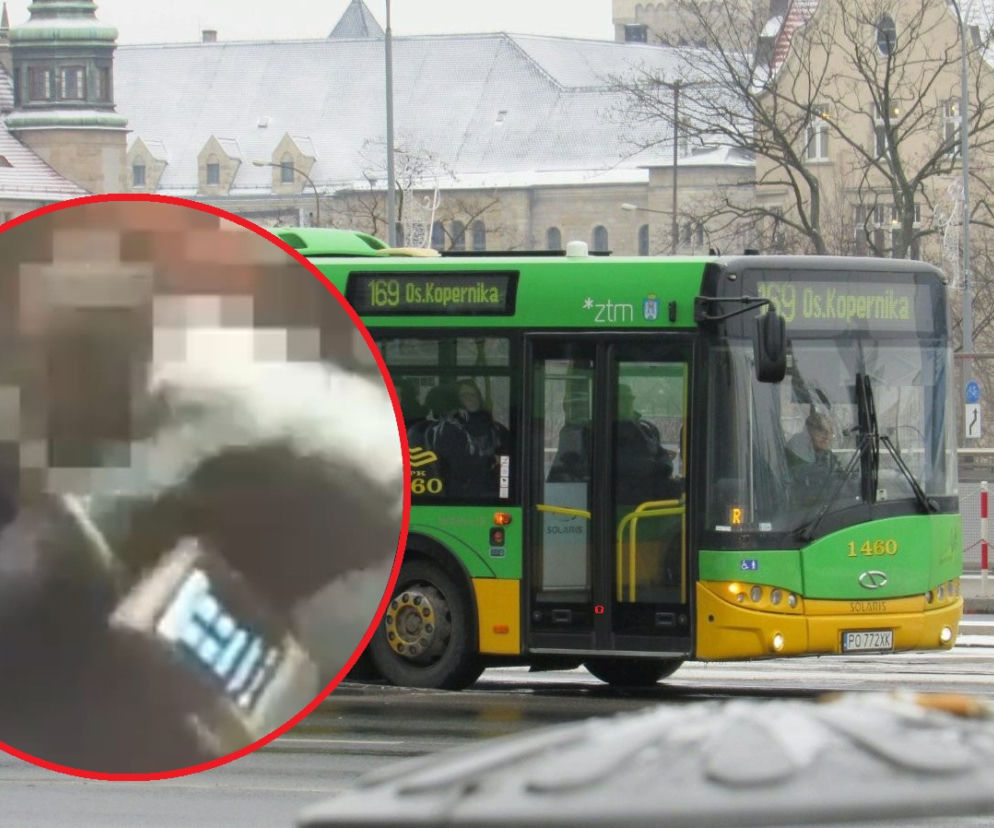 Poznań: Pasażerowie pobili kierowcę autobusu miejskiego. Szokujące nagranie