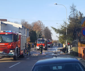 Białystok. Pożar na ul. Boboli 20.10.2019