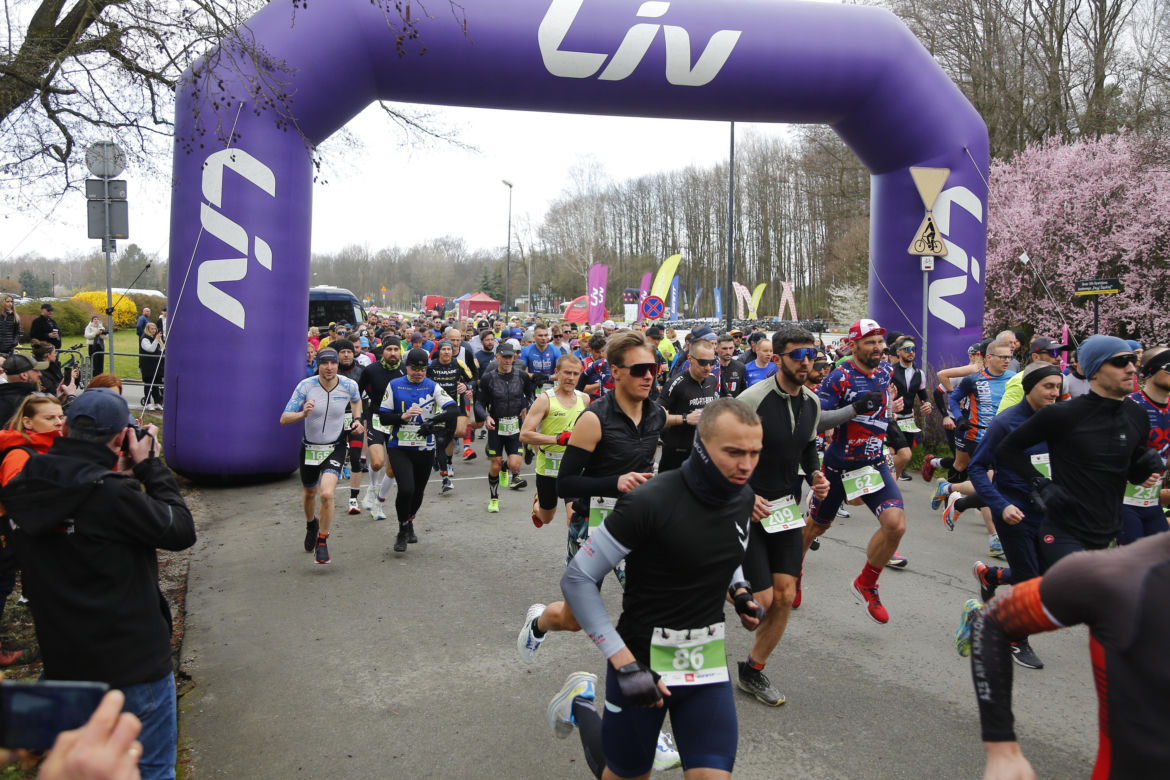 Silesiaman Duathlon Katowice w Dolinie Trzech Stawów. Na starcie stanęło 250 osób