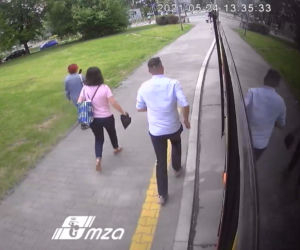 Bohaterskie zachowanie kierowcy autobusu