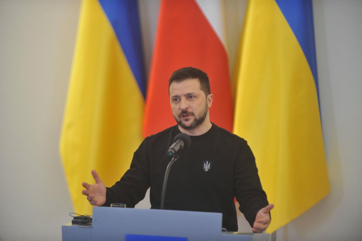 Prezydent Karol Nawrocki odebrał Order Orła Białego prezydentowi Ukrainy Wołodymyrowi Zełeńskiemu
