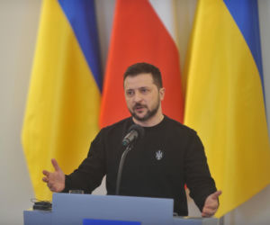Prezydent Karol Nawrocki odebrał Order Orła Białego prezydentowi Ukrainy Wołodymyrowi Zełeńskiemu