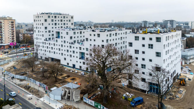 TBS na Ochocie projektu pracowni JEMS Architekci