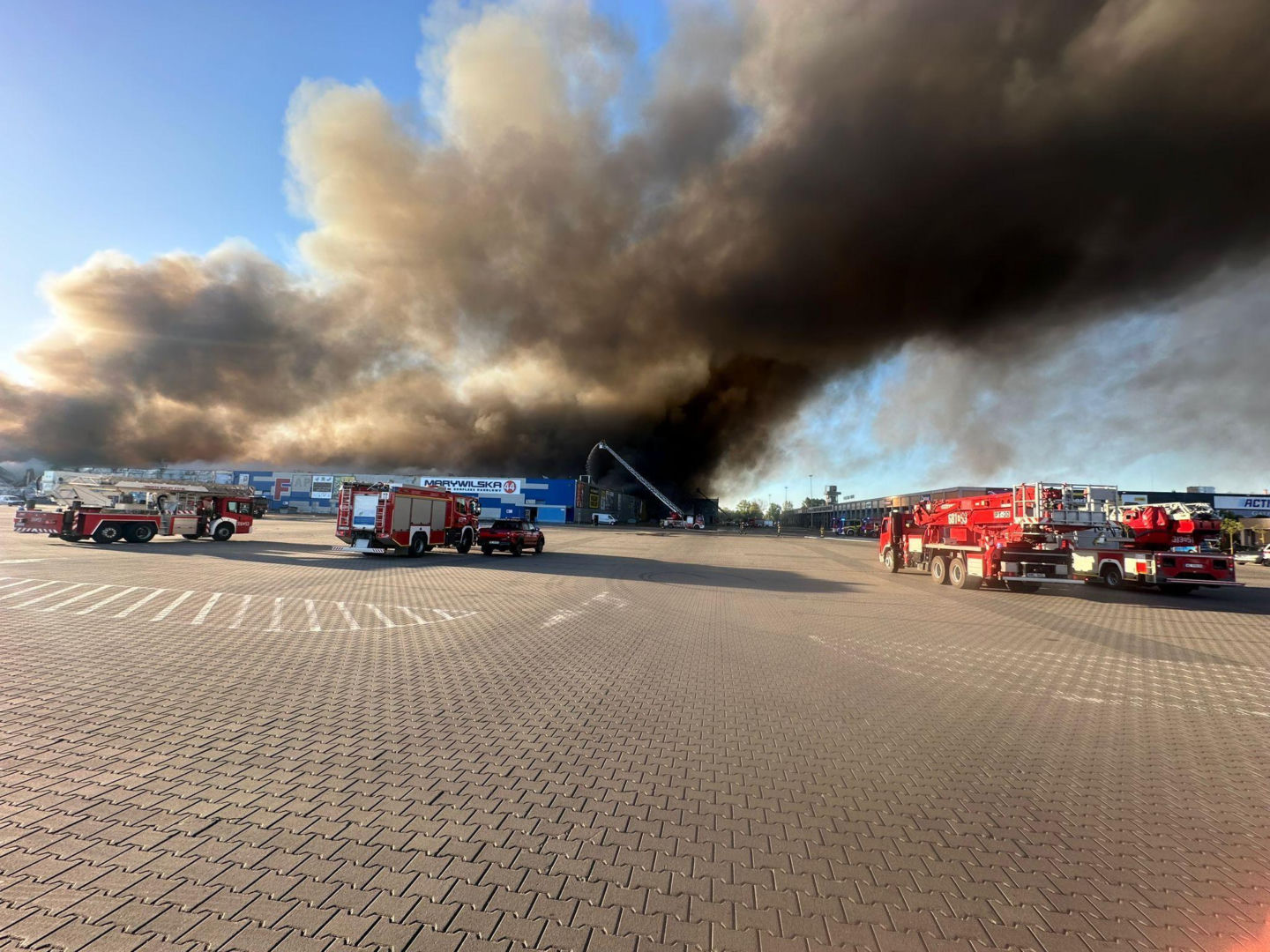 Pożar Marywilska 44