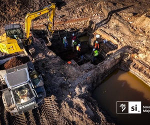 Odkrycia archeologiczne przy ul. Zbożowej