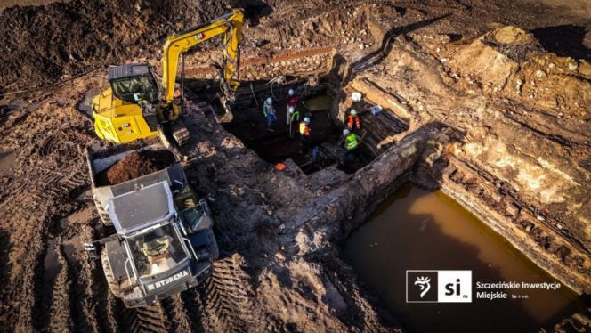 Odkrycia archeologiczne przy ul. Zbożowej