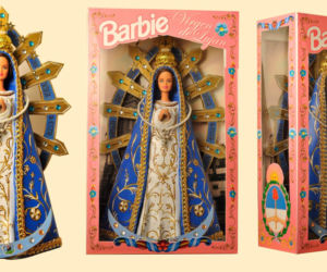 Matka Boska jako Lalka Barbie, Jezus na krzyżu jako Ken