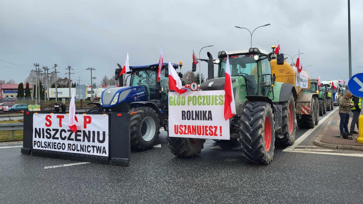 protest rolniczy Siedlce