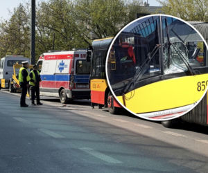 40-latek przygnieciony przez karetkę. Z ciężkimi obrażeniami trafił do szpitala