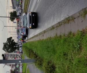 Potrącenie rowerzysty w Toruniu. Cyklista trafił do szpitala