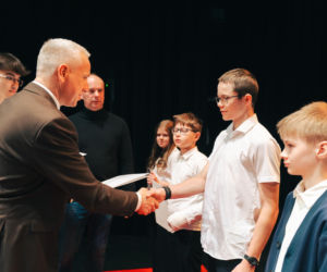 Najzdolniejsi uczniowie odebrali stypendia Prezydenta Miasta Siedlce