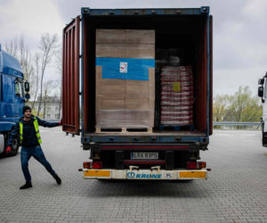  Największy prywatny konwój humanitarny z Polski dociera właśnie na Ukrainę 