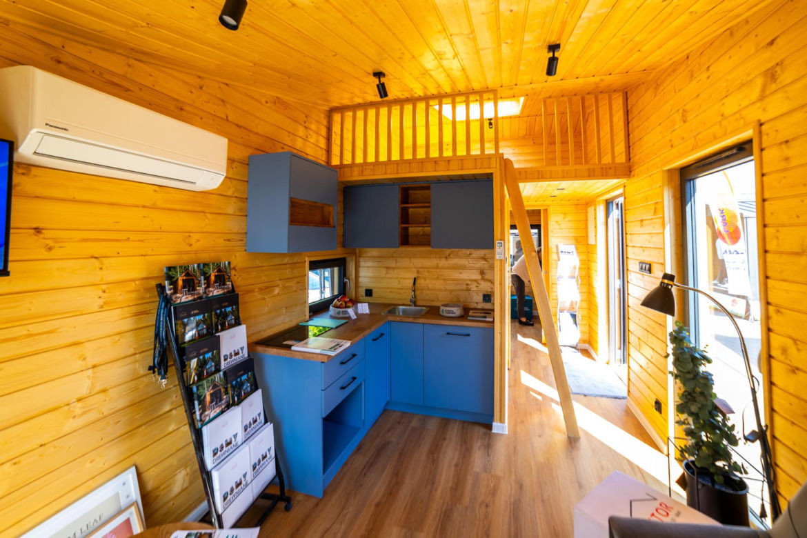Małe domy i domki, tiny house, domy na kółkach. Targi w Warszawie