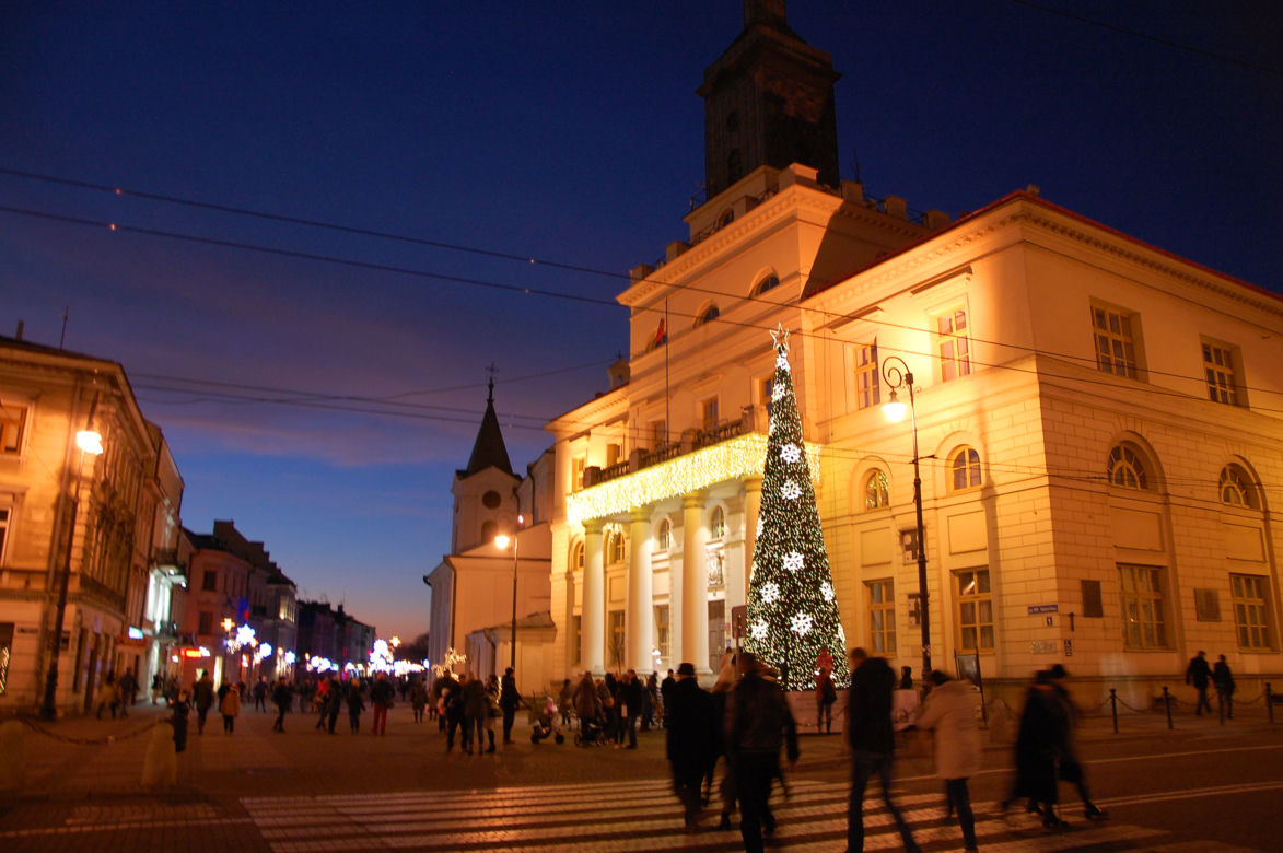 Iluminacje Bożonarodzeniowe Lublin 2015
