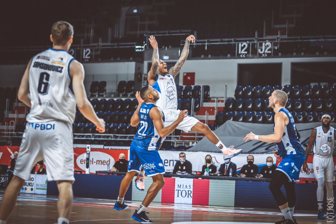 Polski Cukier Toruń - MKS Dąbrowa Górniczka 94:99, zdjęcia z Areny Toruń