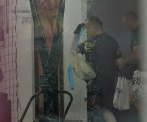 Bartosz Żukowski na siłowni