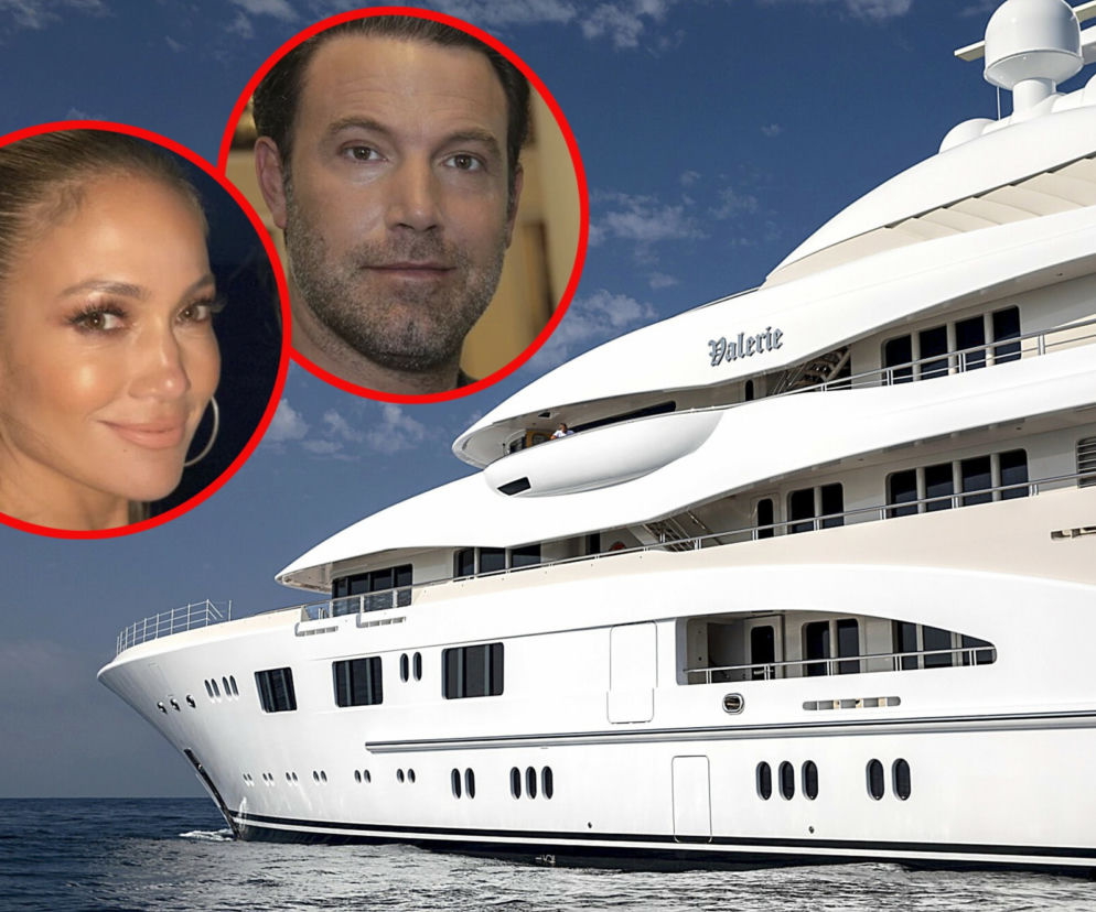 Jennifer Lopez i Ben Affleck wynajęli luksusowy jacht