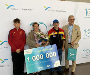 Milionowy pasażer! Port lotniczy Olsztyn-Mazury świętuje