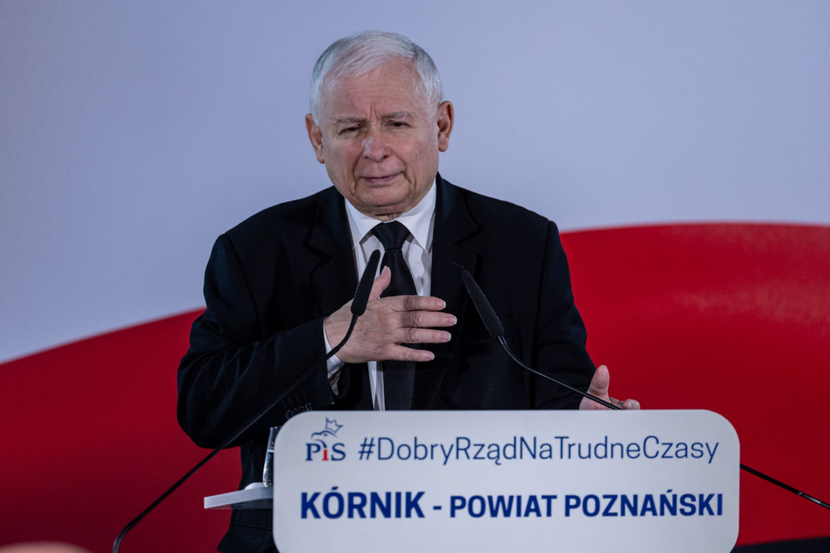 Kaczyński przemawiał w Kórniku. Żartował ze swojego wieku 