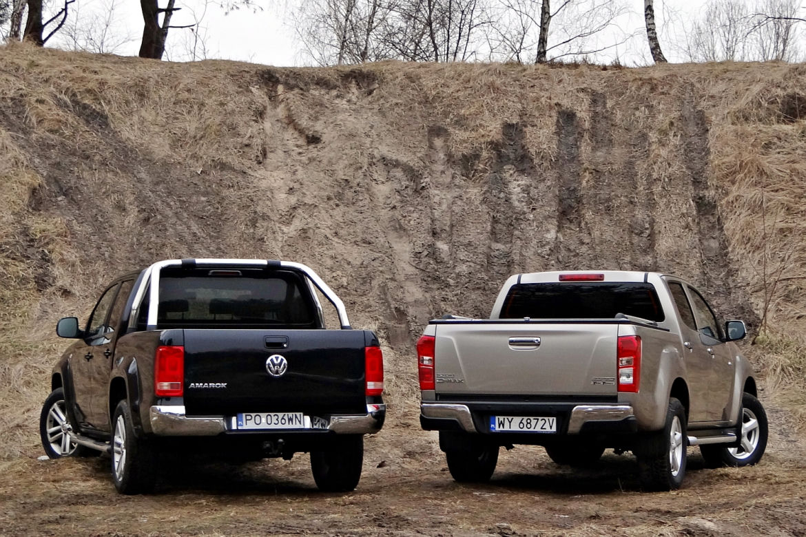 Volkswagen Amarok kontra Isuzu D-MAX