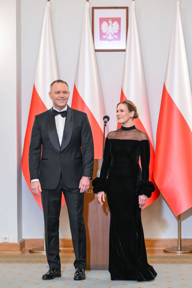 Nawroccy zadali szyku na spotkaniu z Korpusem Dyplomatycznym