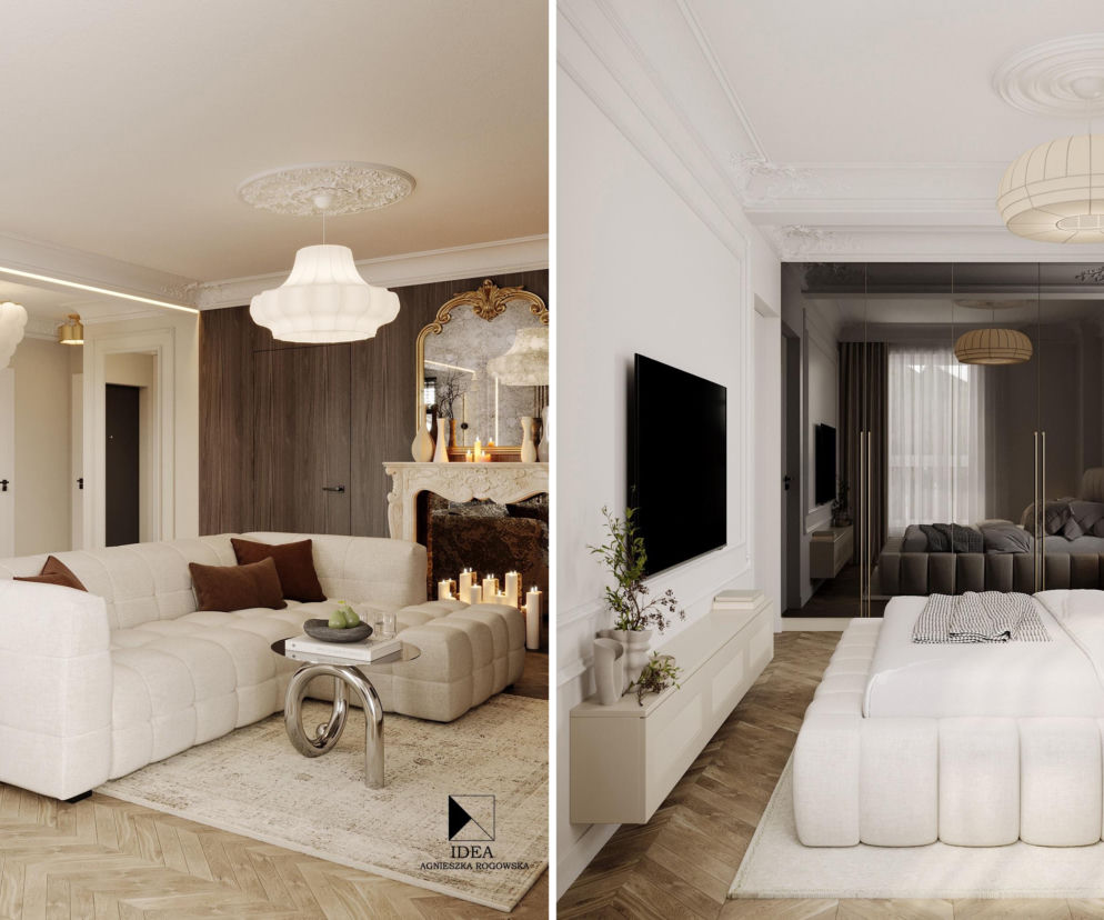 Zakochaj się w tym francuskim apartamencie! Oto nowoczesne mieszkanie pełne stylu!