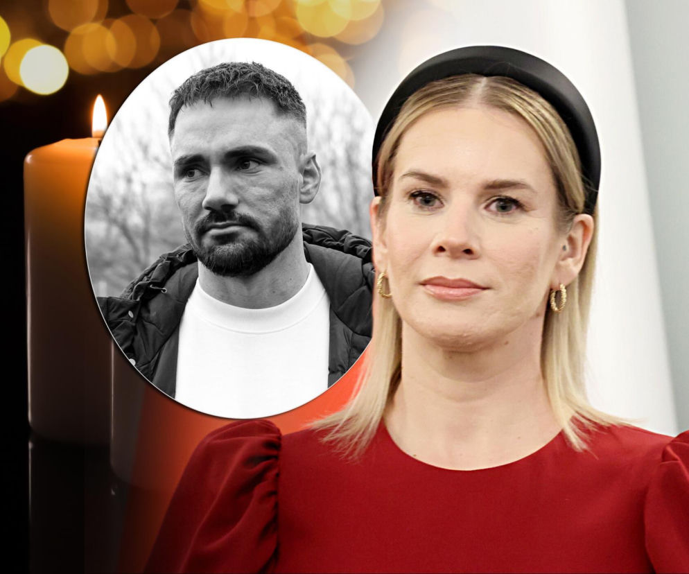 Marta Nawrocka żegna Łukasza Litewkę