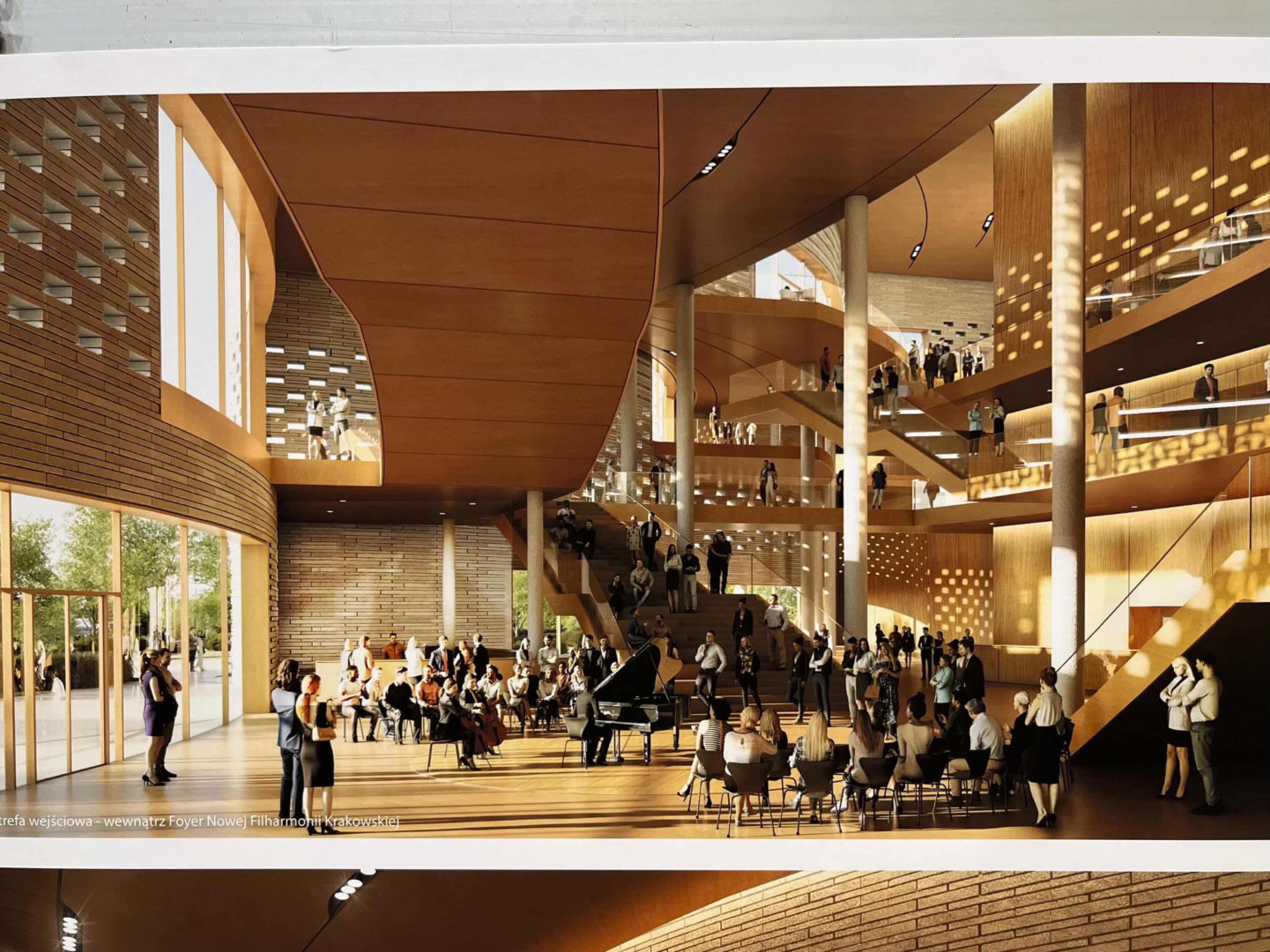 Filharmonia wg projektu gmp Architekten