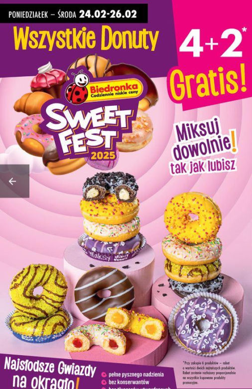 Promocje pączki Poznań 2025