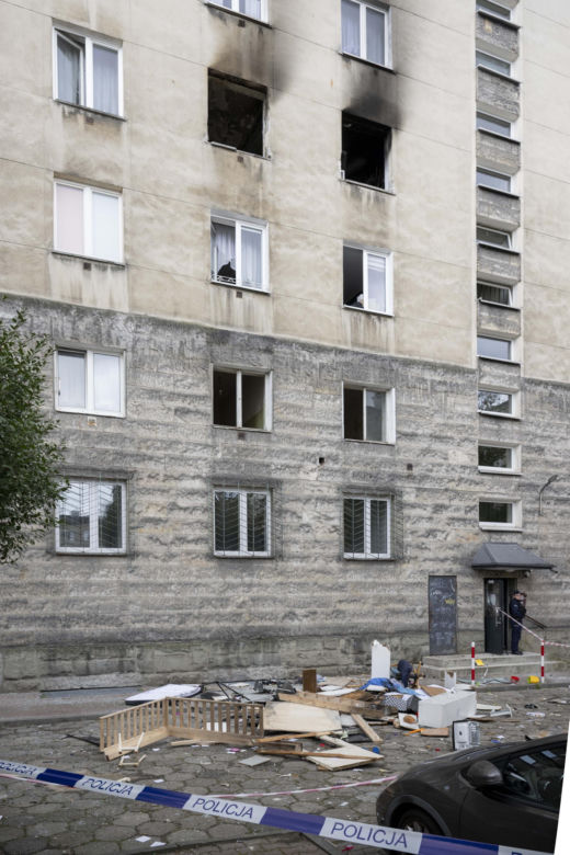 Wybuch gazu na Ochocie. Okoliczni mieszkańcy są wstrząśnięci