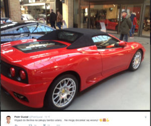 Ferrari Piotra Guziała