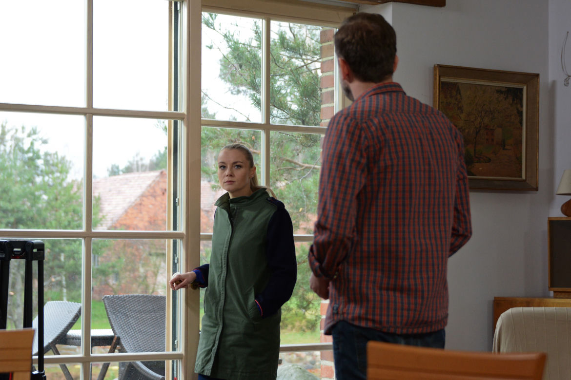 Pierwsza miłość. Norbert (Łukasz Konopka), Emilka (Anna Ilczuk)