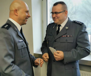 Białystok. Spotkanie wigilijne policjantów