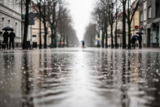 Kołobrzeg 05.12.2025 pod wodą. Czy deszcz zaleje nam święta?