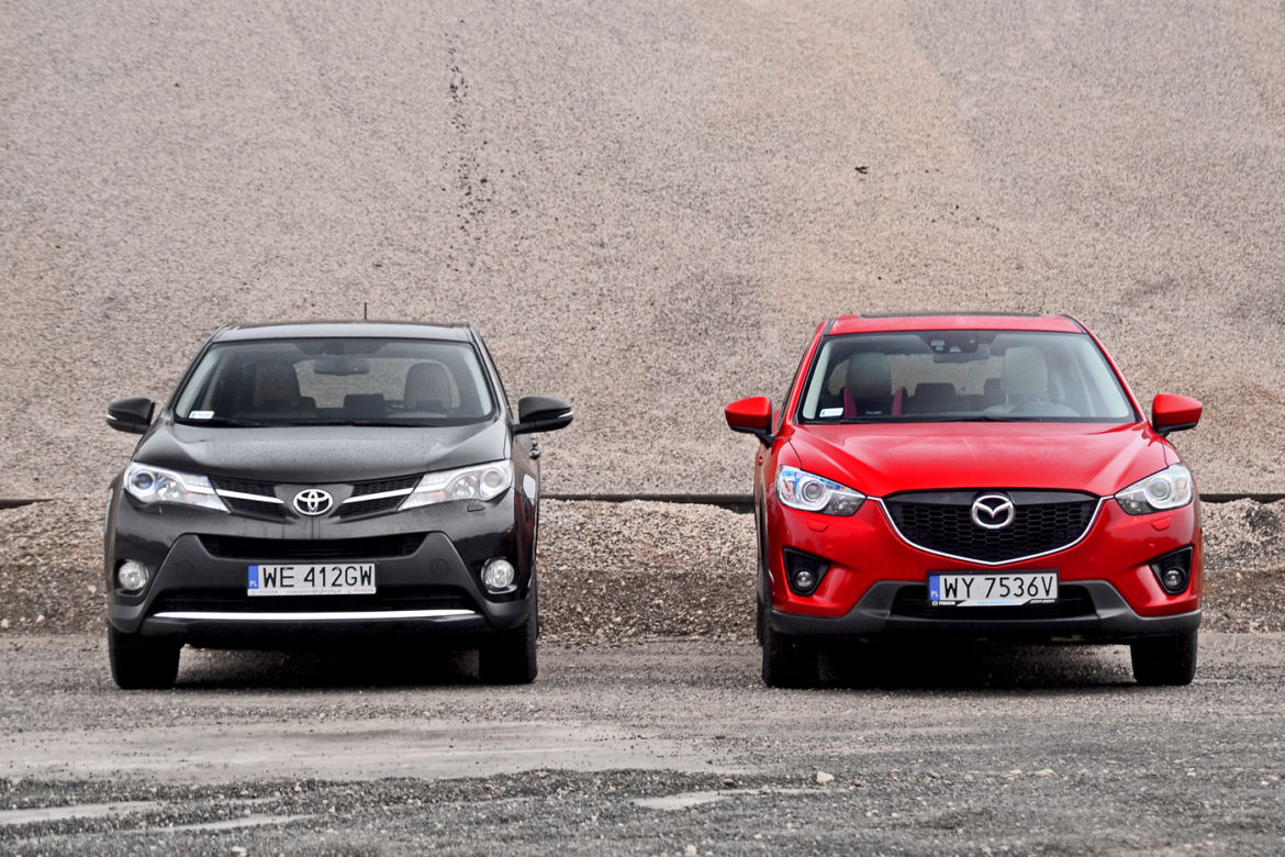 Toyota RAV-4 vs Mazda CX-5