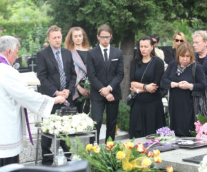 POGRZEB MONIKI DZIENISIEWICZ - OLBRYCHSKIEJ W ŁODZI.