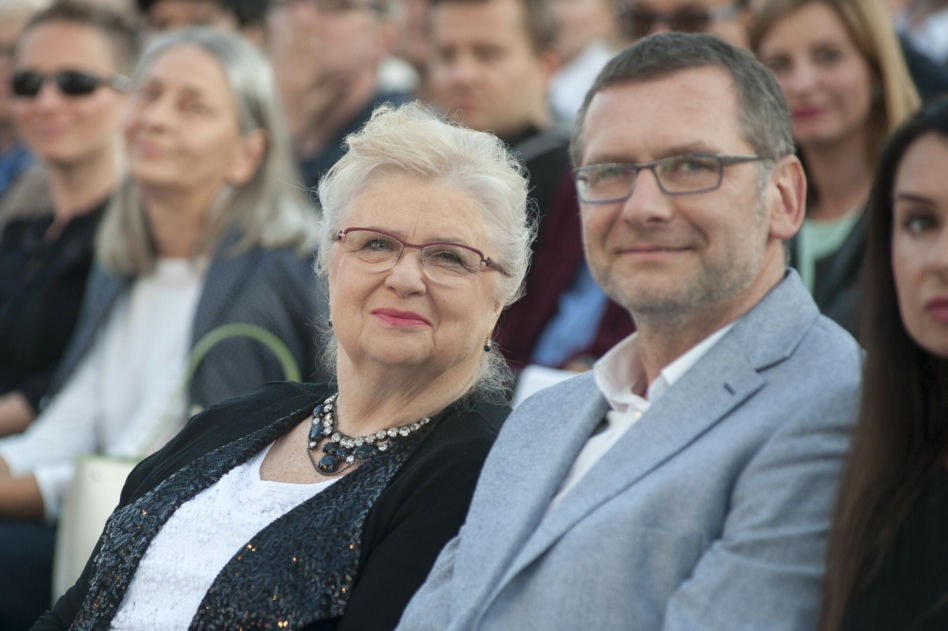 Stanisława Celińska z rodziną