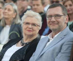 Stanisława Celińska z rodziną