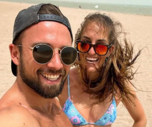 Aleksandra Król-Walas z mężem Janem Walasem