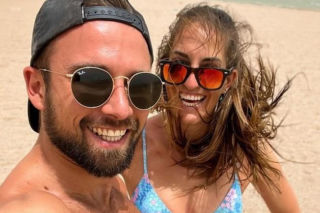 Aleksandra Król-Walas z mężem Janem Walasem