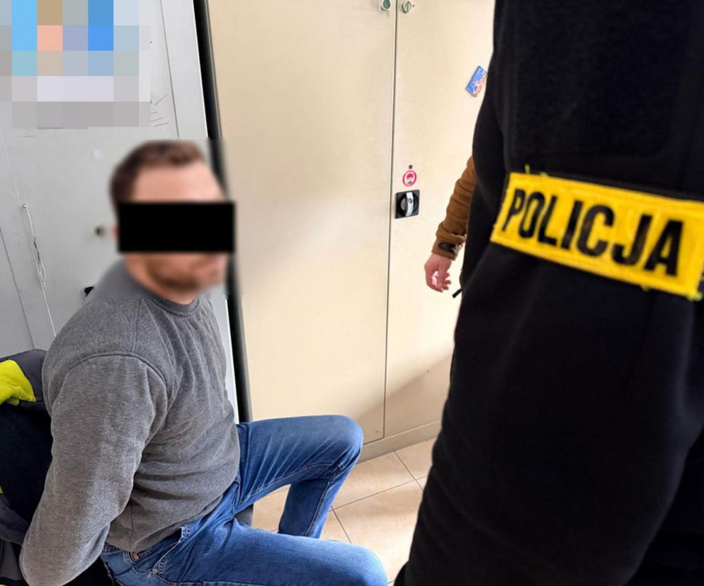 Brutalny atak na policjantów w Lublinie. W ruch poszedł tasak i łom