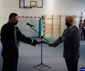Nowi policjanci na Warmii i Mazurach. Ślubowanie złożyło 27 funkcjonariuszy [ZDJĘCIA]