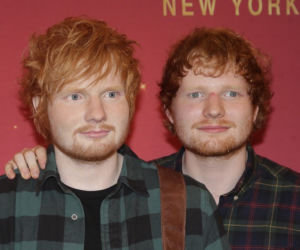 figura woskowa ed sheeran