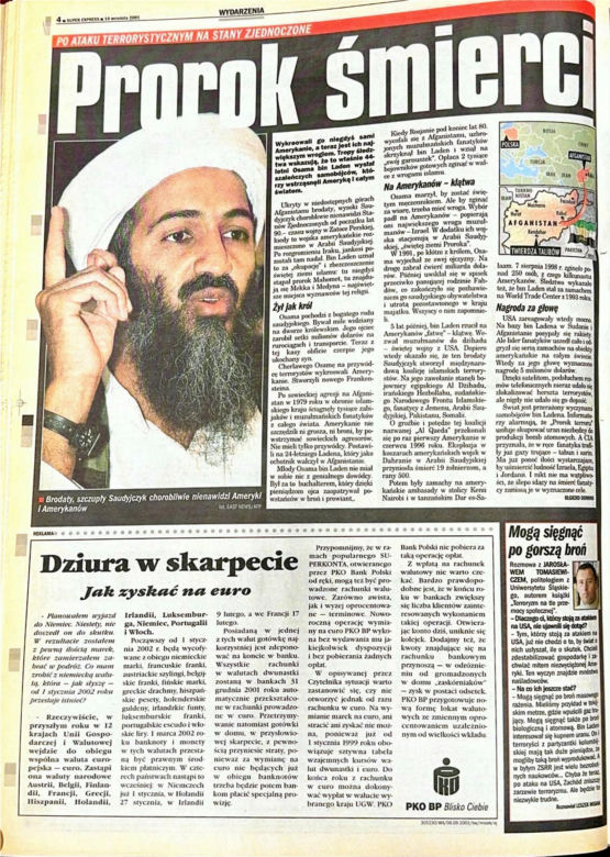 Atak na WTC. Tak opisywaliśmy go 25 lat temu
