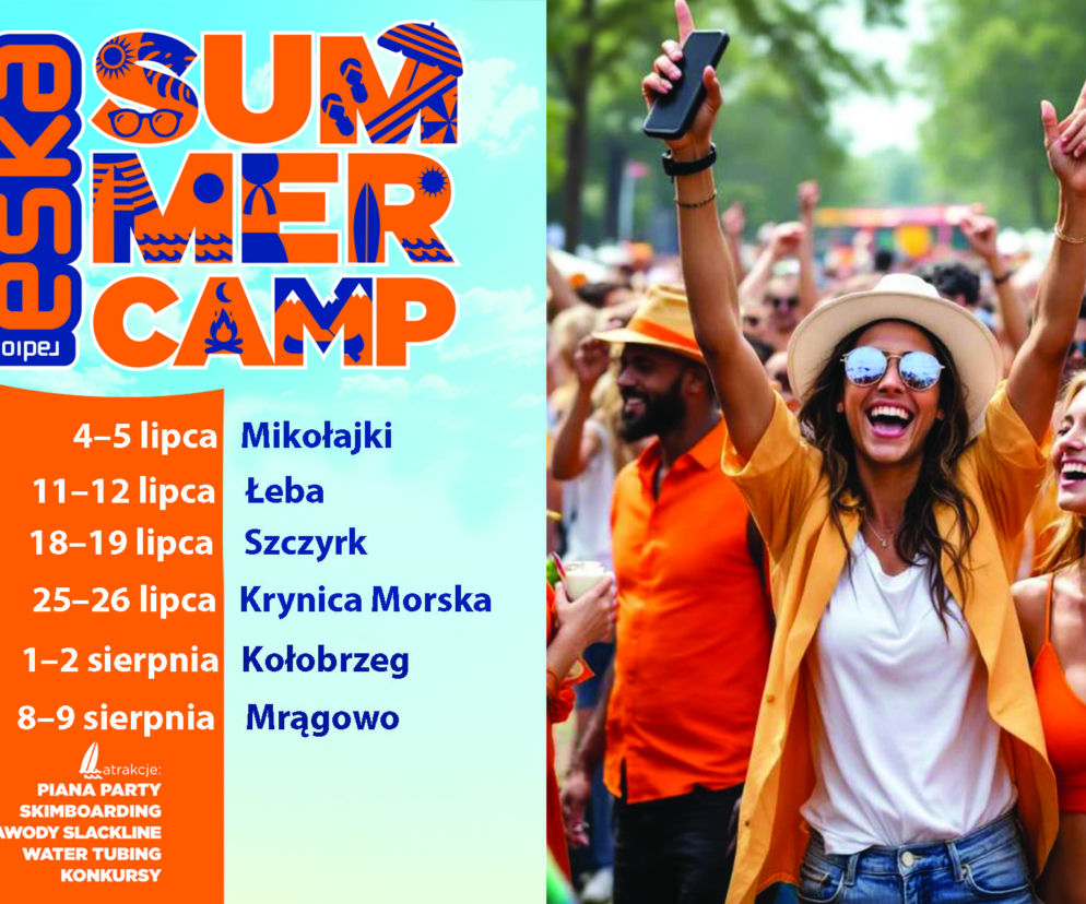 ESKA Summer Camp 2026 rusza w trasę! Odwiedź strefę Wawel i spróbuj kultowych Michałków z Wawelu