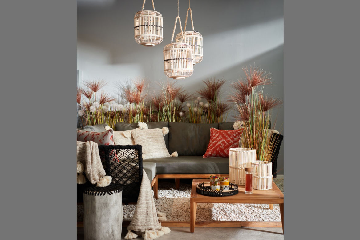Taras i balkon w stylu boho – trafione trawy