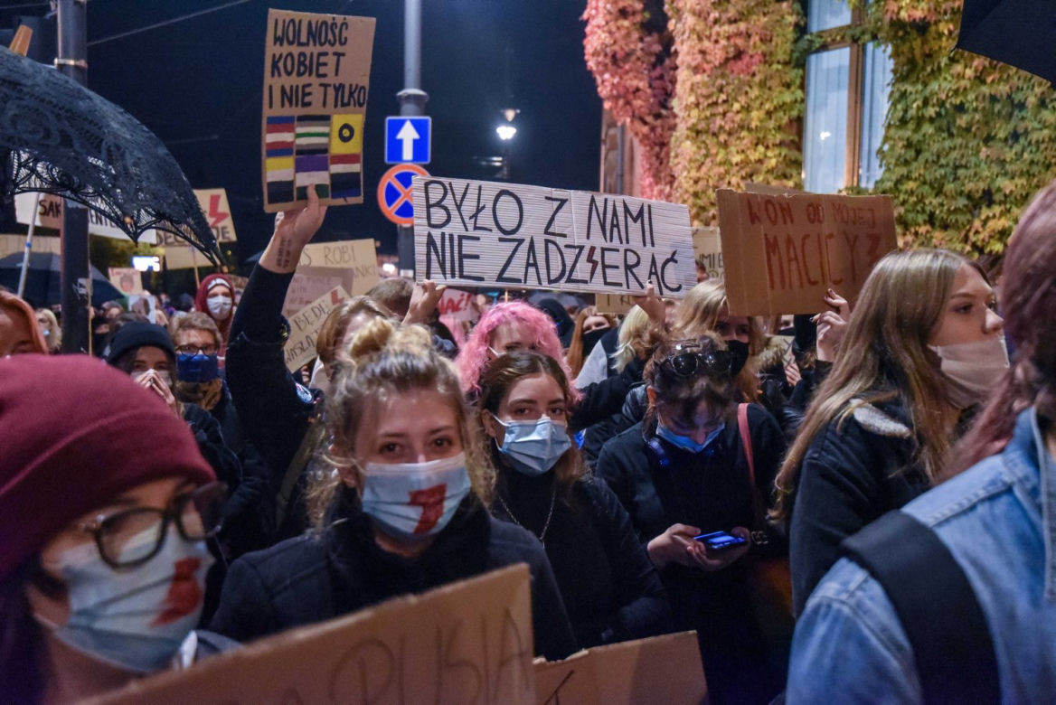 Protesty we Toruniu